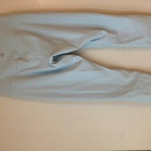 Blue lulu lemon leggings